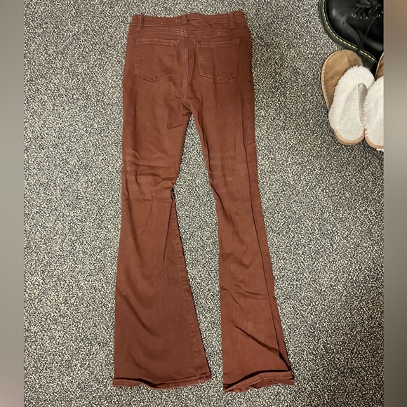 Brown flare jeans - Picture 2 of 2